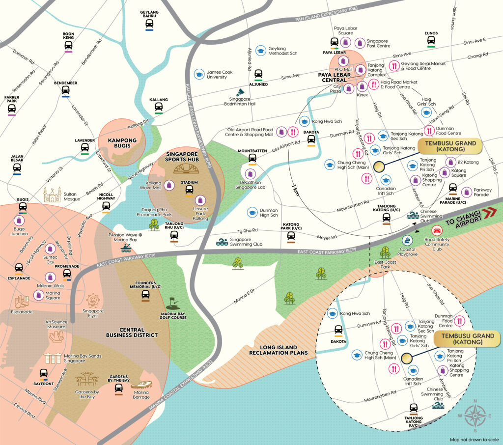 Tembusu Grand Location Map