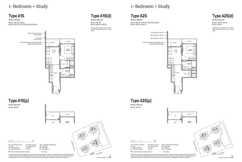 Tembusu Grand - 1 Bedroom + Study
