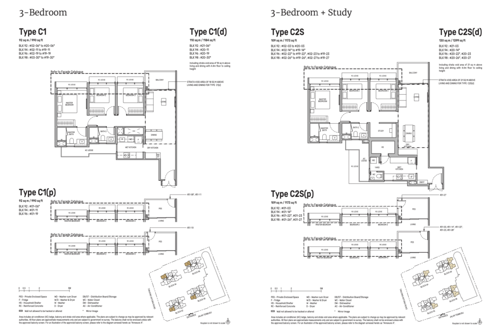 Tembusu Grand - 3 Bedroom